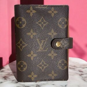 Authentic Louis Vuitton PM Agenda